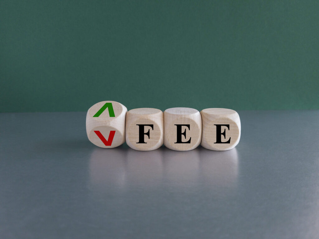 Changes in Fee Structures